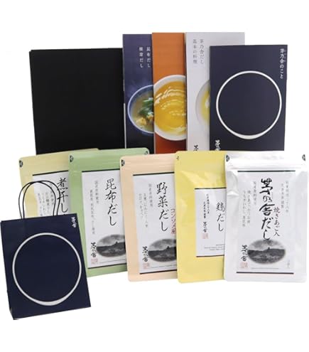 Amazon | だし4種セット 贈答箱入（茅乃舎だし・煮干しだし・野菜だし